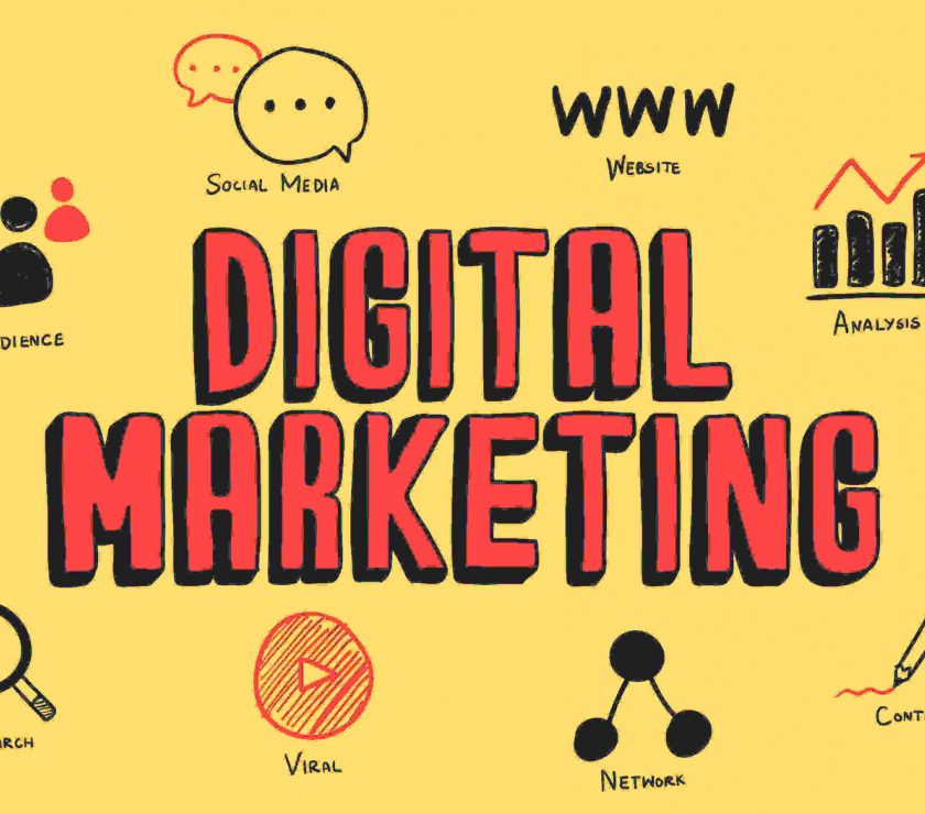 Digital Marketing illustration